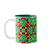 Becher-abstraktes Muster Tee Haferl