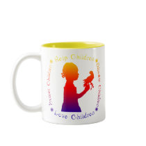 Becher die Rechte der Kinder