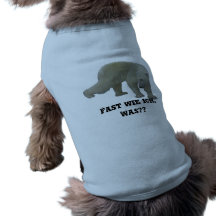 Bedrohte Art Hund T-shirts