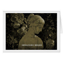 Beileidskarte Herzliches Beileid