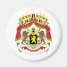 Belgien-Wappen Kühlschrankmagnet