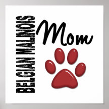 Belgier Malinois Mamma 2 Posterdruck