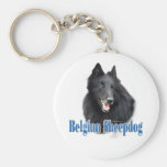 Belgischer Schäferhund-Name Keychain Schlüsselbänder