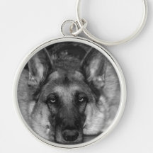 Berger allemand Keychain Porte-clés