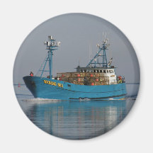 Bering-Meer, Krabben-Boot im niederländischen Hafe Magnete