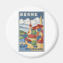 Bern die Schweiz Kühlschrankmagnete