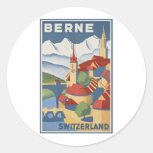 Berne Suisse Adhésif