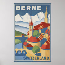 Berne Suisse Poster