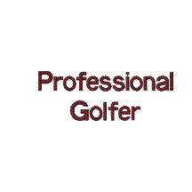 Beruflicher Golfspieler