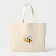 Beschäftigte Biene Tragetaschen