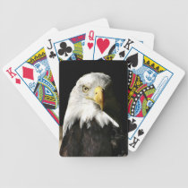 Beschatteter Weißkopfseeadler spielkarten