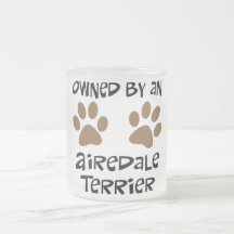 Besessen durch Airedale Terrier Kaffee Haferl