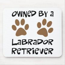 Besessen durch Labrador retriever Mousepad
