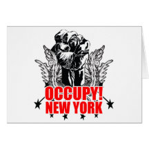 Besetzen Sie New York Grußkarten