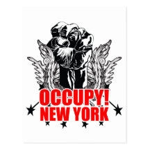 Besetzen Sie New York Postkarten