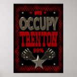 Besetzen Sie starkes Plakat Protestes 99 Trentons 