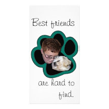 Beste Freunde sind hart zu finden…. Individuelle Photo Karte