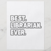 Bester Bibliothekar überhaupt Flyer