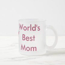 Bester die Mamma-Becher der Welt (mit Herzen) Tee Haferl