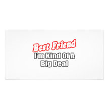 Bester Freund-… große Sache Bild Karte