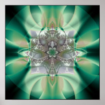 betender Mantis: etheric Plan Posterdrucke