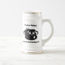 Betrunkener Affe Stein Kaffee Tassen