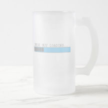 Betrunkener Typ, der Bier-Spaß der lustigen Männer Tee Tasse