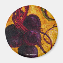 Betteraves rouges magnets