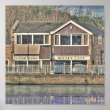 Beuley Café - Newmillerdam, West Yorkshire Plakat