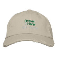 Biber u., Hasen, Golfplatz Baseballcap