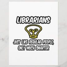 Bibliothekar-… regelmäßige Leute, nur intelligente Individuelle Flyer