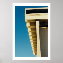 Bibliothèque de LBJ Affiche