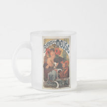 Bier Alfons Maria Mucha der Maas Kaffee Tasse