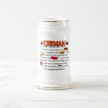 Bière allemande Stein de définition Tasse