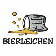 BIERLEICHEN "cadavre de bière" brodé Polos