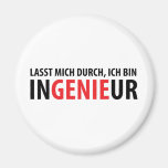 Bin Ingenieur d'Ich Magnets Pour Réfrigérateur