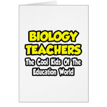 Biologie-Lehrer-… coole Kinder von Edu Welt Karten