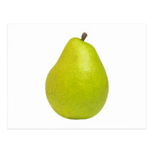 Birne pear postkarten