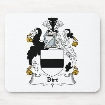 Birt Familienwappen Mousepads