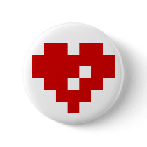 Bit-Liebe des Pixel-Herz-8