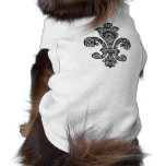 Black and White Goth Dog Shirt