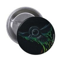 Black as pitch badges publicitaires