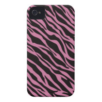 Black&Pink Zebra iPhone Fall