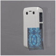 BlackBerry-Kasten-`` blauer Schmetterling Flower´´ Blackberry Case