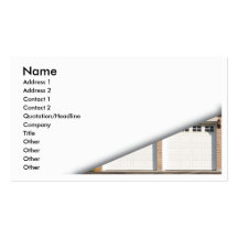 blanc-garage-portes cartes de visite professionnelles