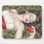 Blanc Mousepad de neige Tapis De Souris