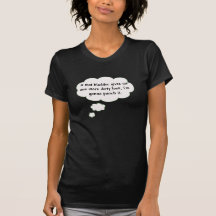 Blasen-Durchschlag Tshirt