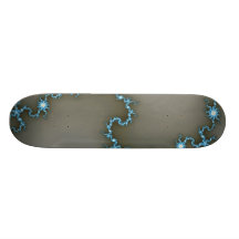 Blau - FraktalSkateboard Individuelle Skateboarddecks