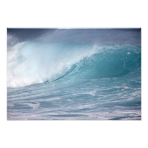 Blaue zusammenstoßende Welle, Maui, Hawaii, USA 3 Kunstphotos