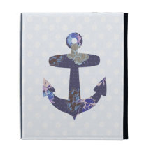 Blauer Anker ipad Mit Blumenkasten